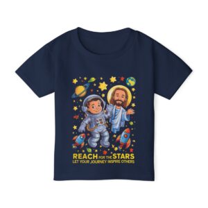 Galaxy & Astronauts - Heavy Cotton™ Toddler T-shirt