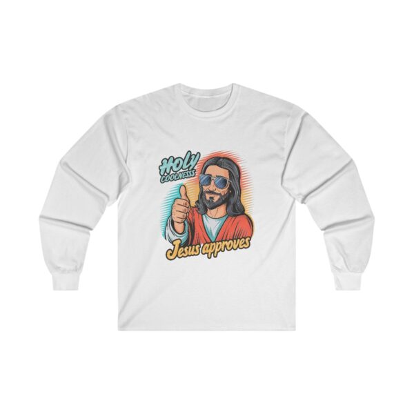 Holy Coolness - Unisex Ultra Cotton Long Sleeve Tee white