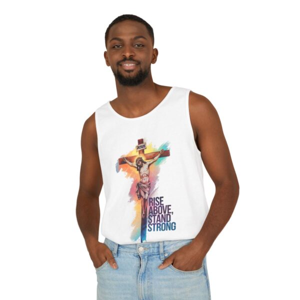 Rise Above Stand Strong Unisex Garment-Dyed Tank Top