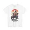 Vintage Jesus Motorbike Unisex Heavy Cotton Tee 7