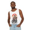 God Jesus on Motorcycle Tank Top - Vintage Retro Design