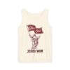 Jesus Won Ohio State Retro Unisex Garment-Dyed Tank Top