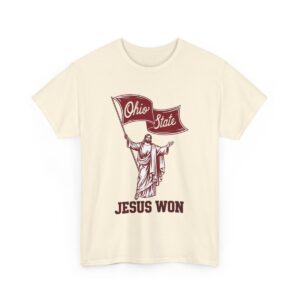 Jesus Won Victory Unisex Heavy Cotton Tee